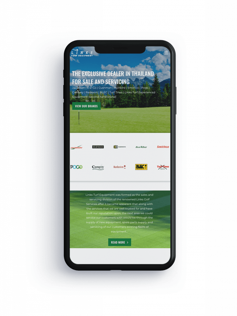 Links Turf Equipment DESIGN SUNDAE